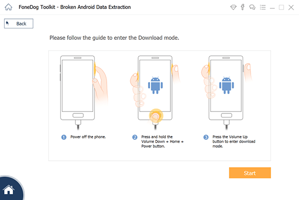 進入下載模式以解鎖 Galaxy S5