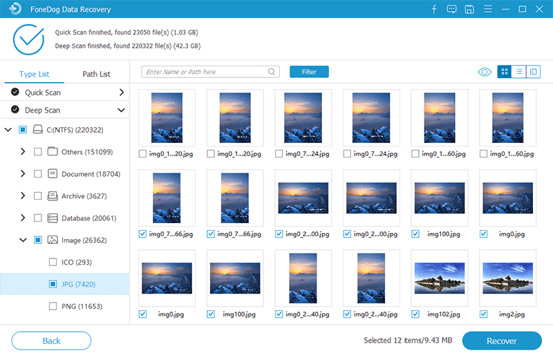 恢復Windows舊文件