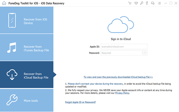 刪除的數據消失後，登錄 iCloud 以在 iPad 上檢索歷史記錄