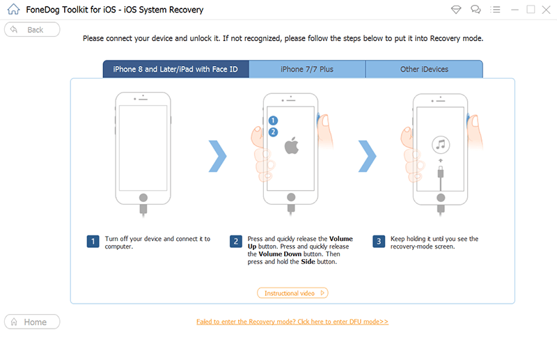 恢復系統以修復 iPhone 充電問題