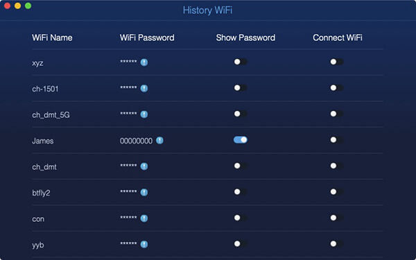 wifi網絡掃掃看密碼