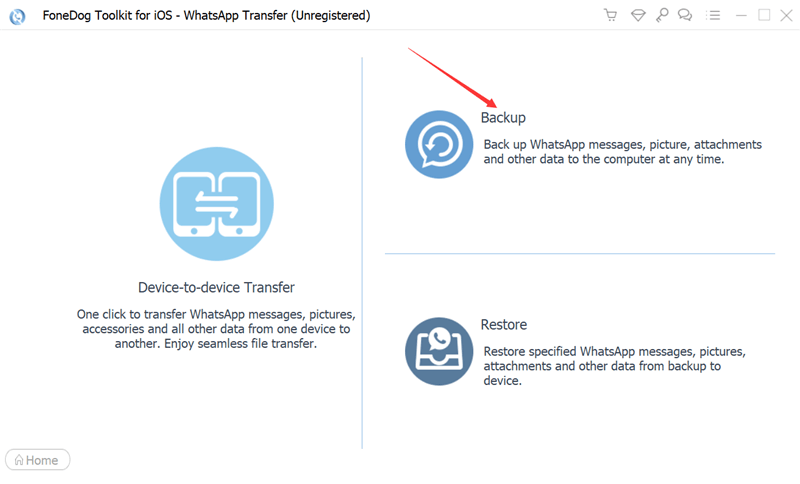 使用 FoneDog WhatsApp Transfer 將 WhatsApp 數據備份到 macOS 或 Windows PC