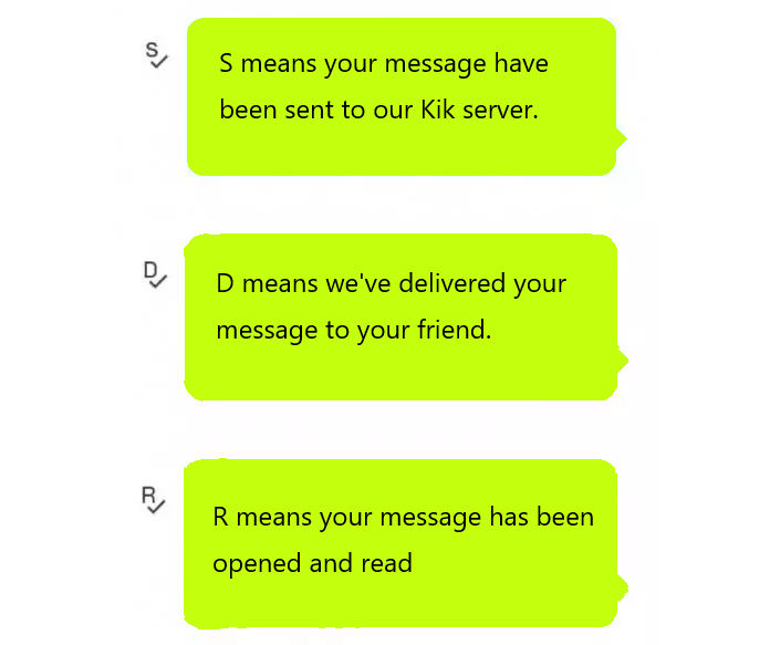 通過了解 Kik 標誌了解是否有人在 Kik 上在線