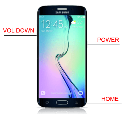 Galaxy S6卡住根屏恢復模式