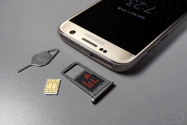 恢復數據-Android的破碎設備經由去除-SIM-SD