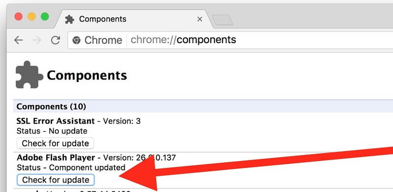 修復Flash在Chrome中不起作用