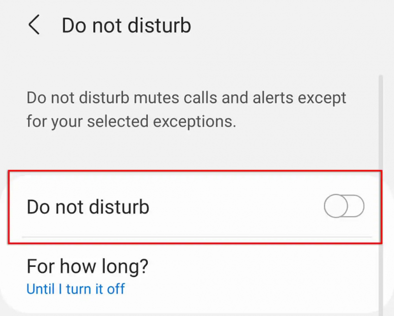 修復 WhatsApp 通知聲音不起作用：確保您不處於“請勿打擾模式”