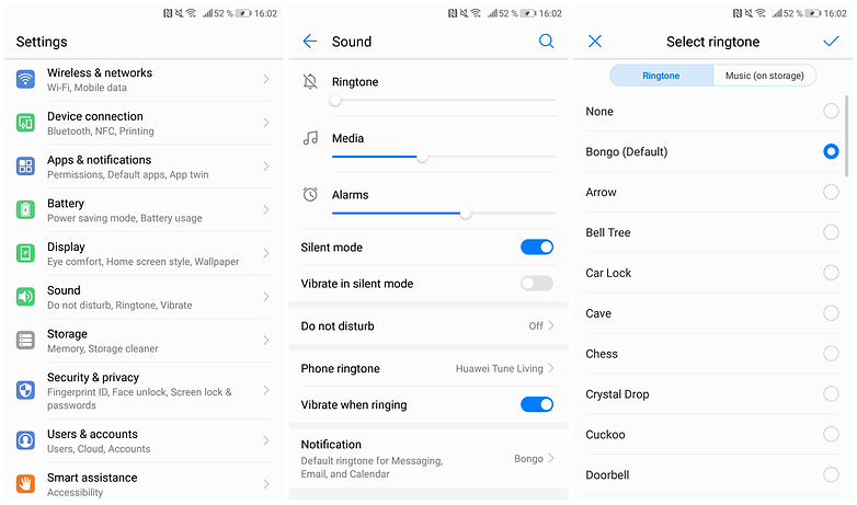 更改Facebook Notificaiton Sound華為