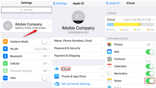 如何使用 iCloud 修復 iPhone 上沒有最近刪除的筆記文件夾的問題