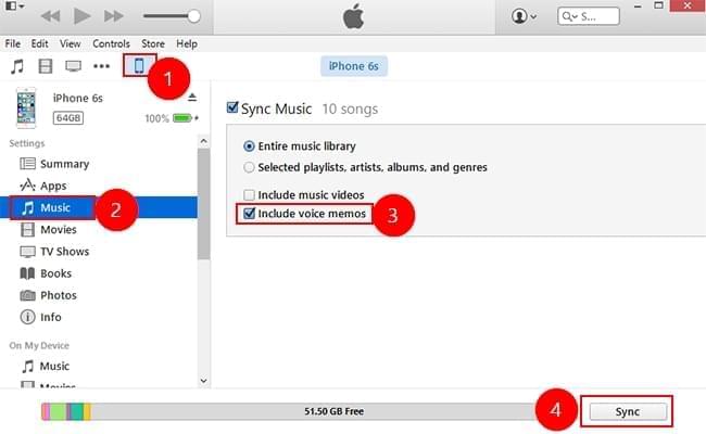 如何使用 iTunes 在 iPhone 上備份語音備忘錄
