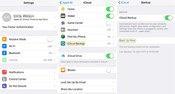 透過 iCloud 將 iPhone 傳輸到 Pixel