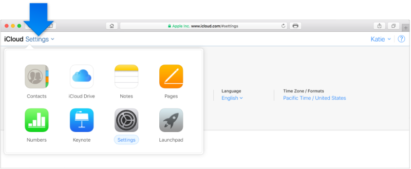 使用 iCloud.com 從備份還原 iPhone