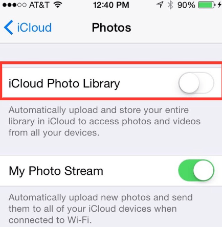使用 iCloud 將照片從舊 iPhone 傳輸到新 iPhone