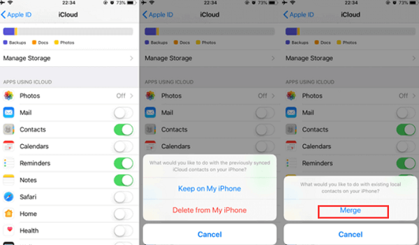使用 iCloud 在 WhatsApp 上恢復已刪除的電話號碼