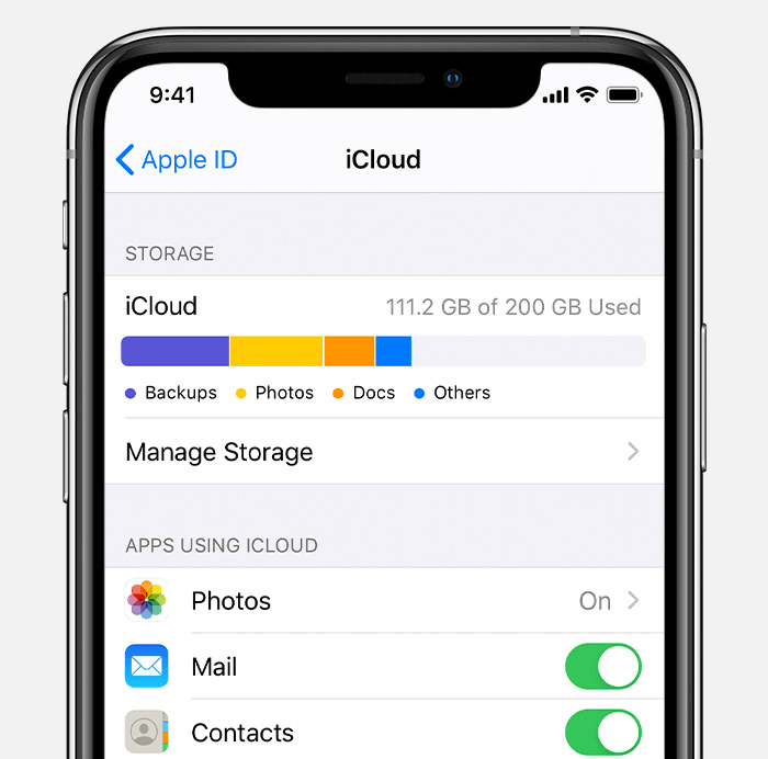 打開iPhone iCloud照片庫以修復未上傳到iCloud的照片