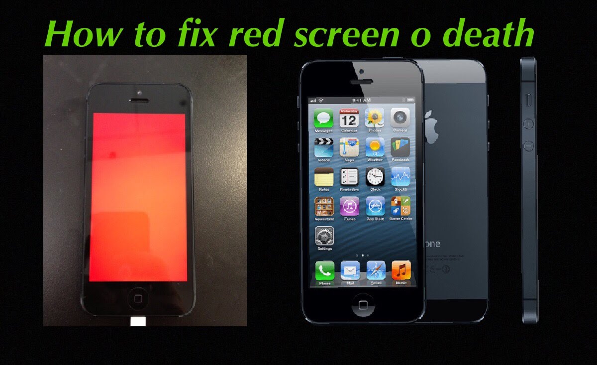 修復紅屏死機Iphone