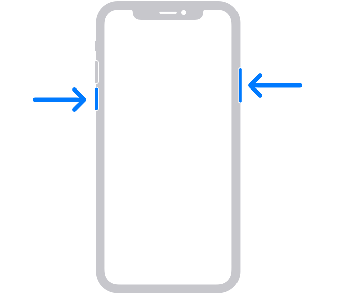 強制重啟 iPhone 以修復 iPhone 屏幕下半部分無法正常工作的問題