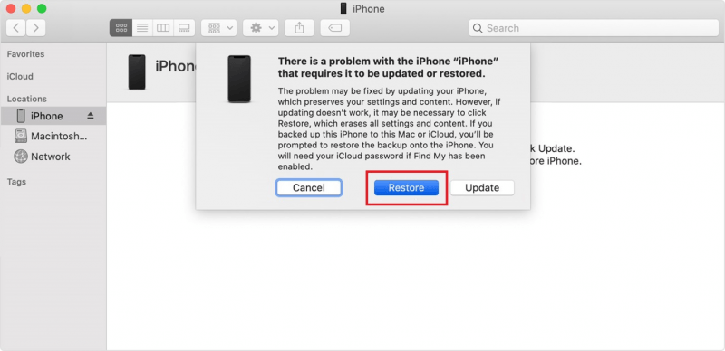 使用iTunes修復iPhone XR無法打開