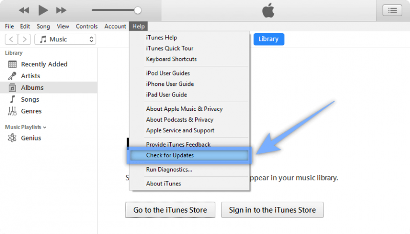 安裝最新的 iTunes 更新以擺脫 iPhone 無法同步錯誤