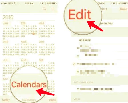 通過日曆應用程序在 iPhone 上刪除訂閱的日曆事件