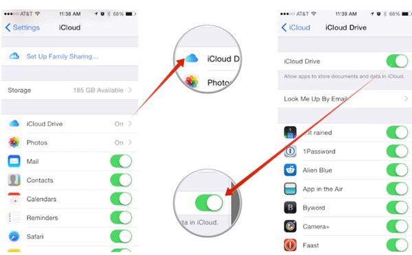 使用 iCloud 將檔案傳輸到您的 iPhone