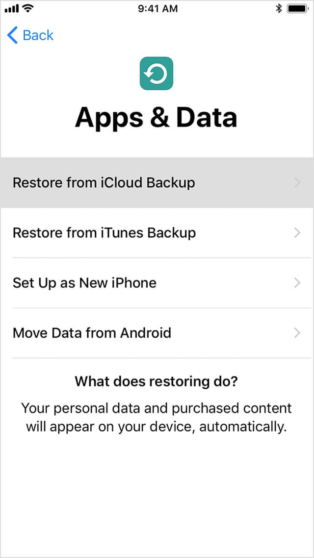 使用 iCloud 備份在 iPhone 上取消隱藏已刪除的郵件