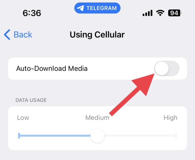 使用 Telegram 在 iPhone 上查看舊消息