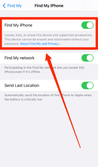 在 iPhone 上關閉查找我的隱藏位置