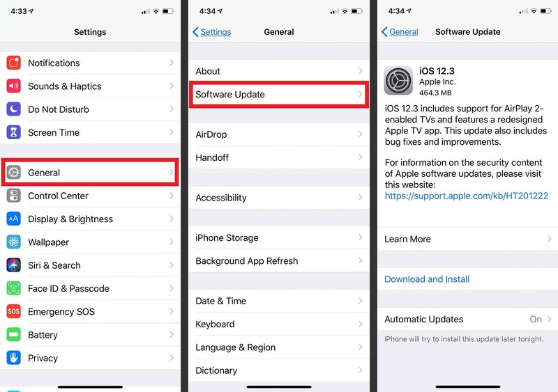 更新 iOS 以避免 iPhone 自動更改時區