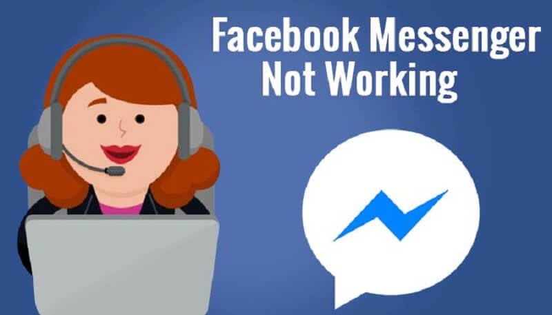 Facebook Messenger問題不起作用
