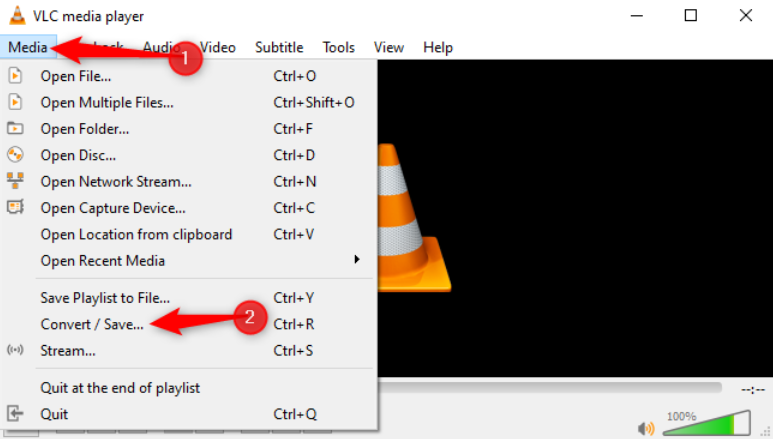 使用 VLC 將視頻轉換為音頻