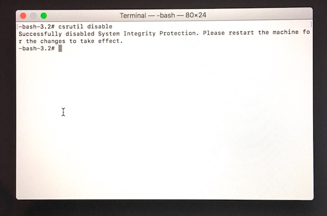 關閉 Mac 中的系統完整性保護 (SIP)