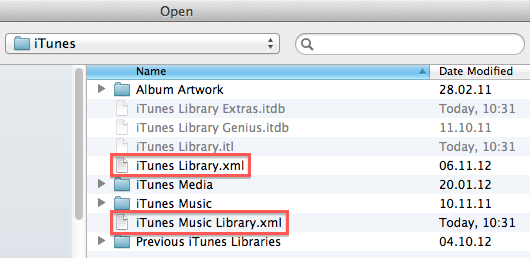 刪除 iTunes 資料庫中的兩個文件