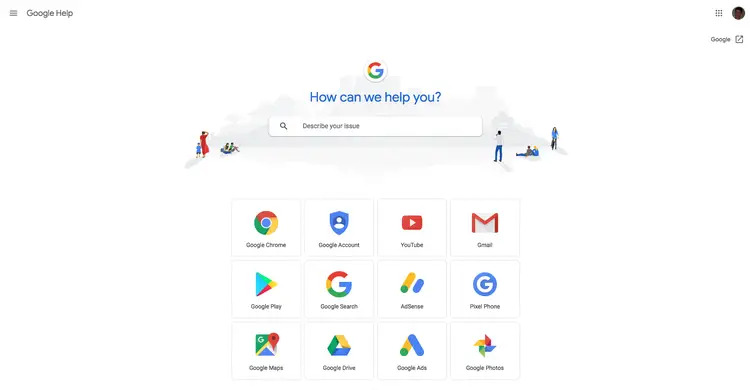 Google 照片恢復：聯絡 Google 支援團隊