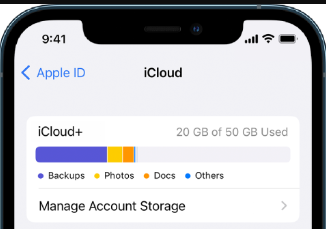 管理 iCloud 存儲以修復 WhatsApp 備份卡在 0%