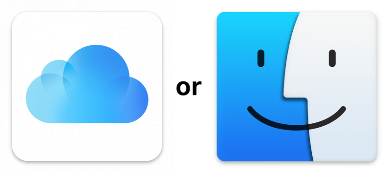 選擇 iCloud 或 Finder 刪除加密的 iPhone 備份
