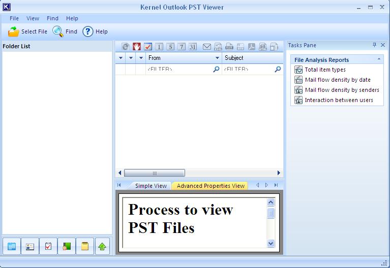 使用內核 Outlook PST 查看器在沒有 Outlook 的情況下打開 Outlook 數據文件