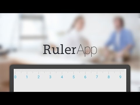 為Android Ruler App測量捲尺應用程序