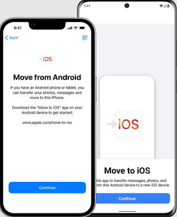 使用 Move to iOS 將數據從 Google Pixel 傳輸到 iPhone