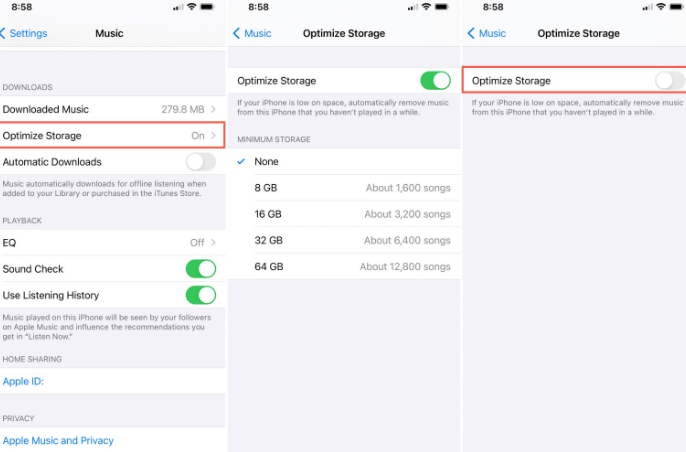 確保您的 iPhone 有足夠的空間
