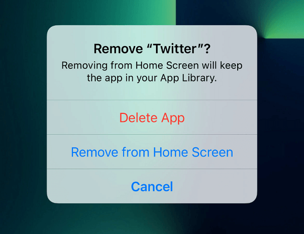 在 iPhone 上刪除 Twitter