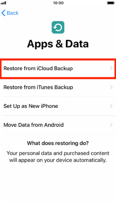 在新 iPhone 上恢復 iCloud 備份