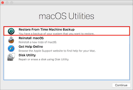 從 Time Machine 備份恢復 Mac