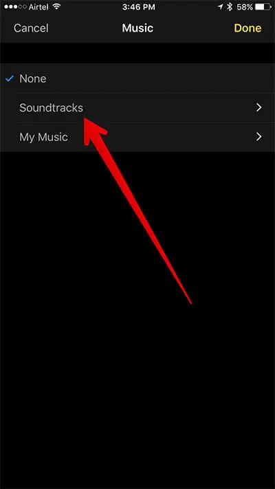 使用 Clips 將音樂添加到 iOS 設備中的視頻應用程序