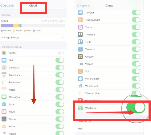 註銷並重新登錄您的 iCloud 帳戶以修復 WhatsApp 備份卡在 0% 的問題