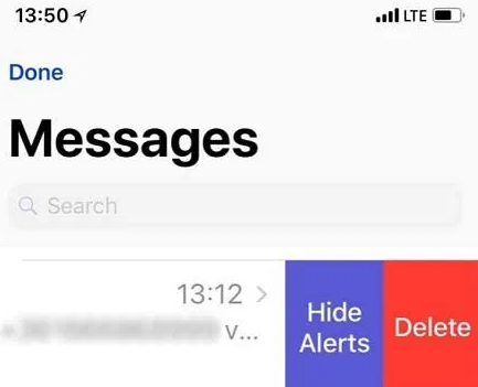 刪除 iPhone 消息 - 刪除對話