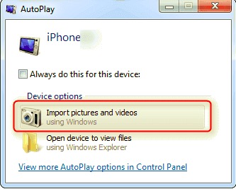 使用 Windows 將照片從 iPhone 傳輸到硬盤
