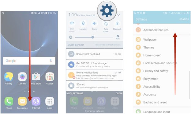 找到Smart Switch應用以將電話號碼傳輸到S8