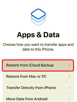 通過 iCloud 備份將應用程序從 iPhone 傳輸到 iPhone