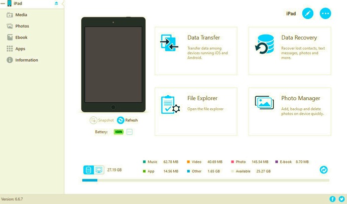 Syncios iPhone Transfer 頂級 iOS 傳輸軟件之一